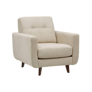 Payna Revolve Modern Loveseat, Grey Weave