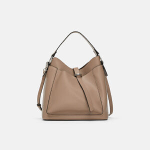 Bucket Bag With Metalic Detail
